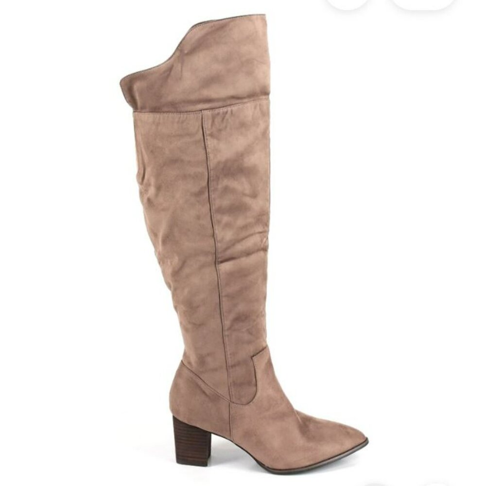 Over the Knee Boots Extra Wide
